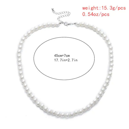 Elegant Pearl Choker Necklace – Timeless Luxury for Women