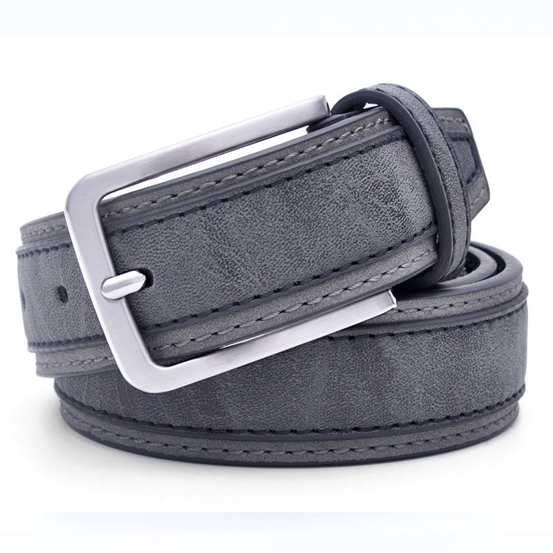 Classic Vintage Leather Belt for Men – Premium Casual & Formal Wear