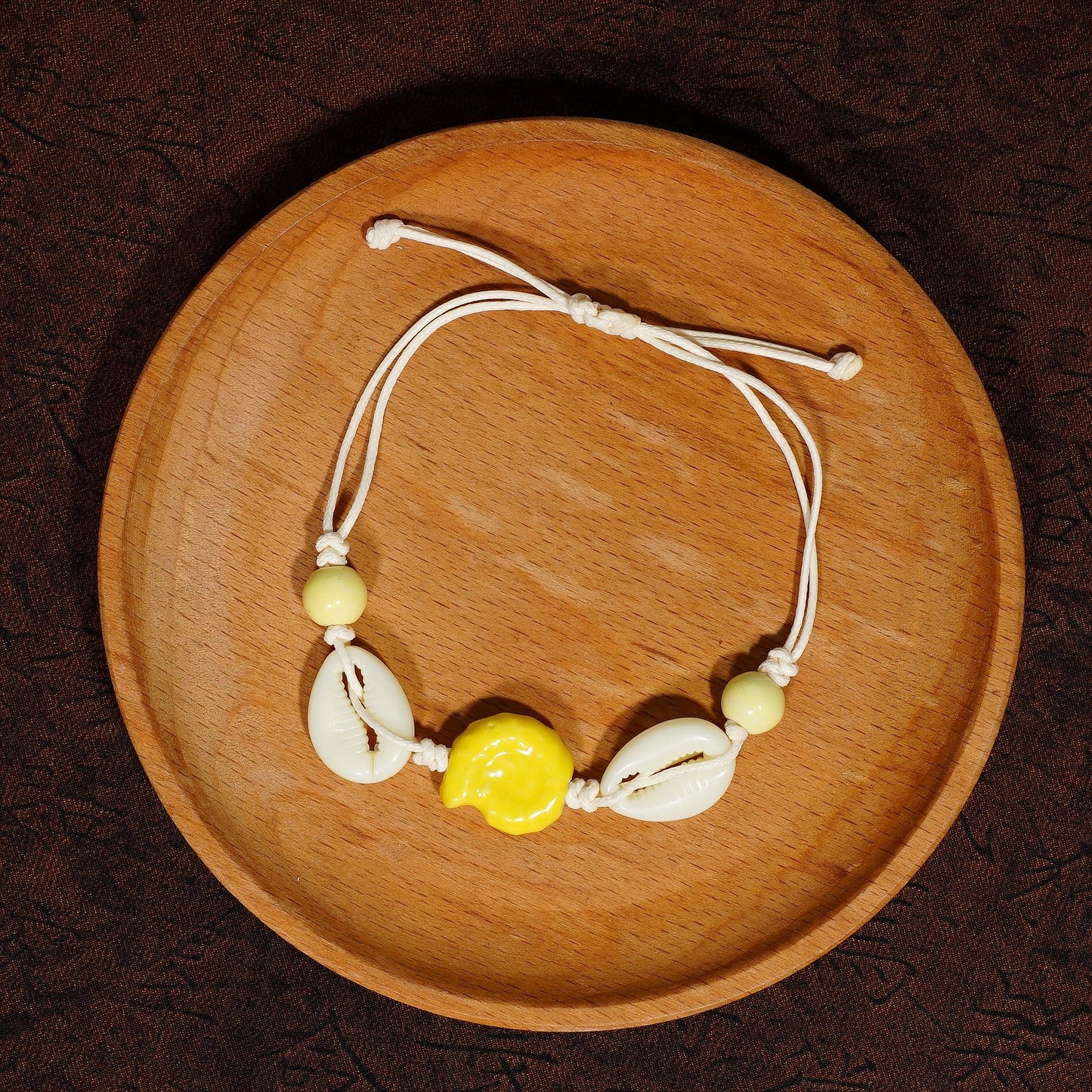 Women's All-match Artistic Marine Shell Carrying Strap