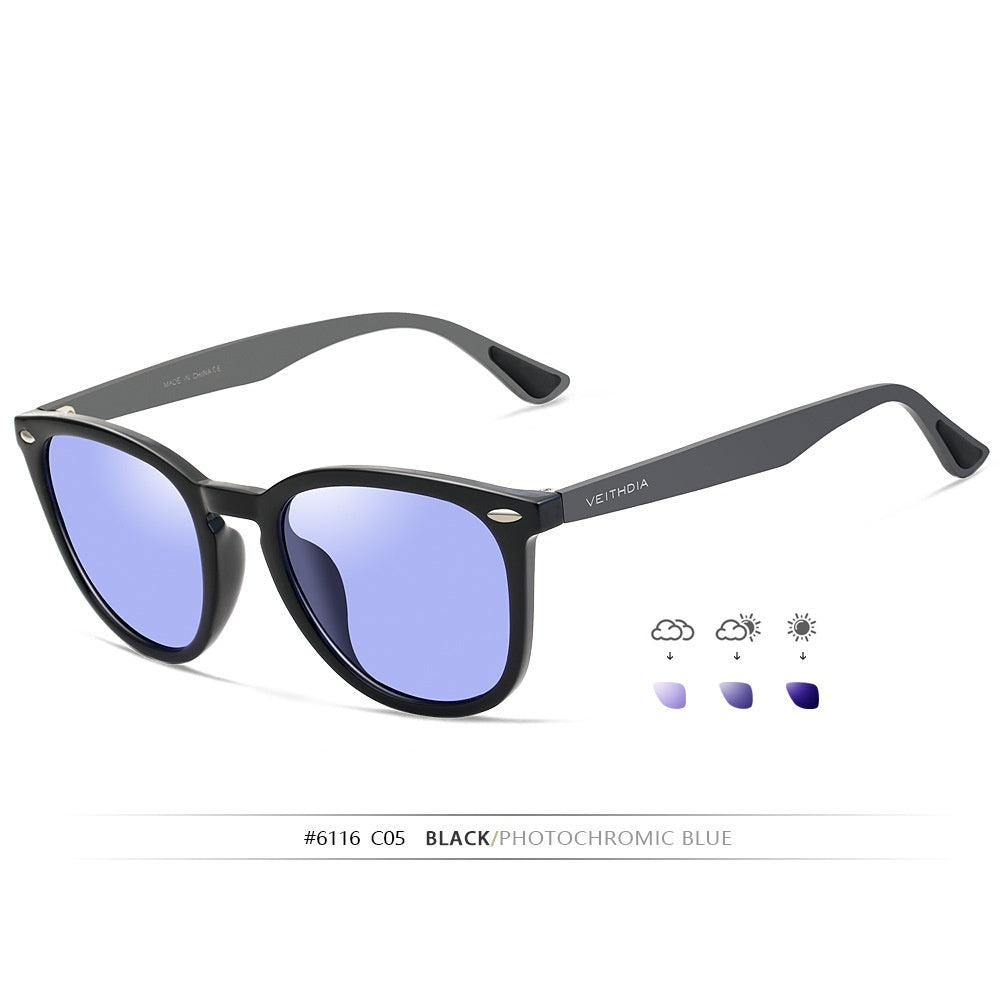 Unisex Polarized UV-Proof Sunglasses – Anti-Glare, HD Vision, Lightweight Retro Design