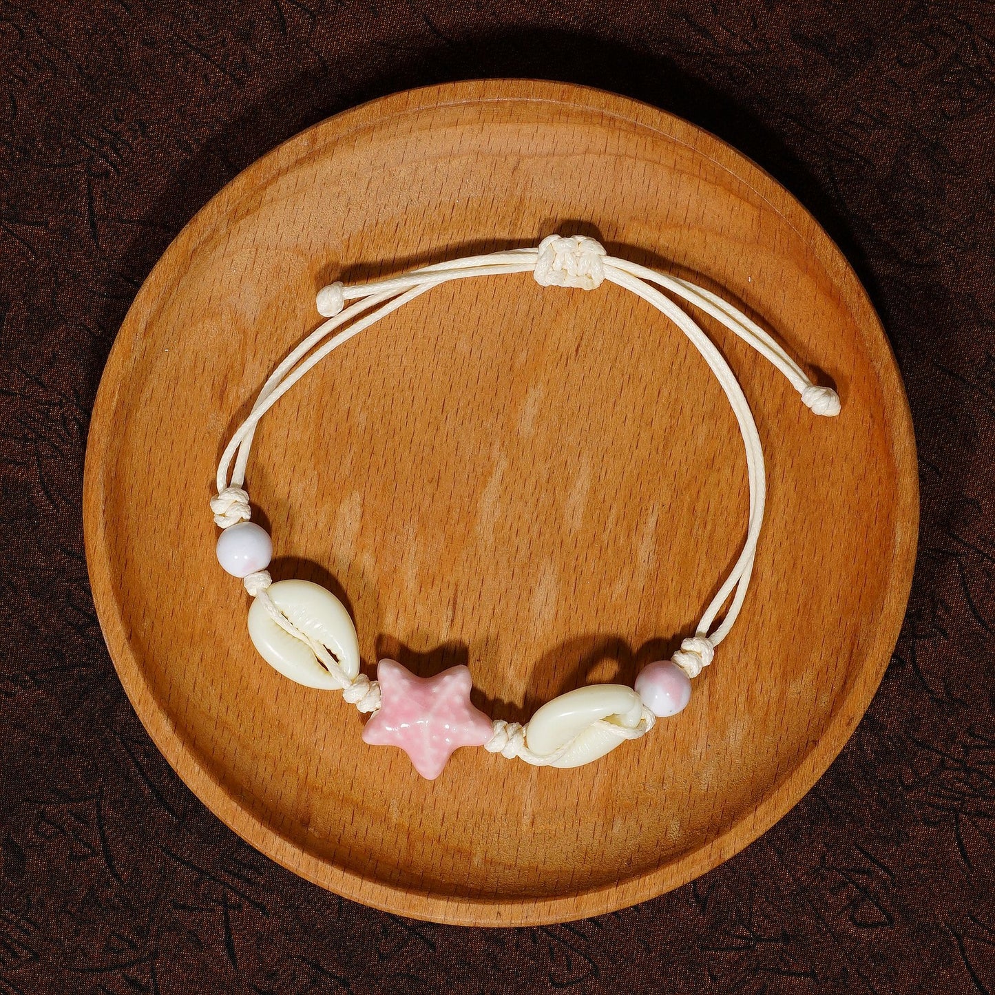 Women's All-match Artistic Marine Shell Carrying Strap