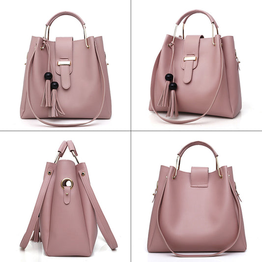 Elegant 3-Piece Women’s Handbag Set – Tote, Shoulder Bag & Clutch | Stylish Everyday Essential